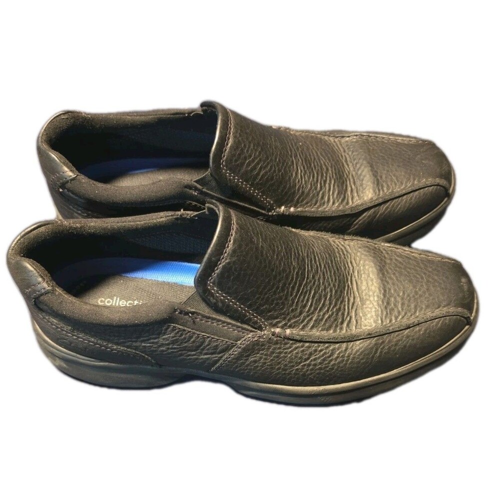 Clarks Bradley Step Loafers Men's Comfort Casual Loafers Black Size 12 Black